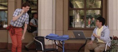 Man Talking On Cell Phone GIF