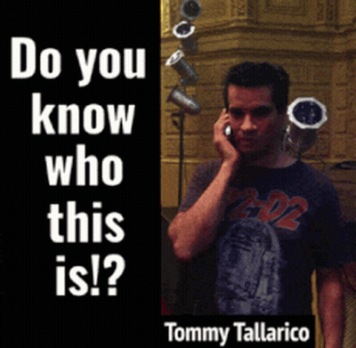 Man Talking On Cell Phone Saying Do You Know Who This Is GIF
