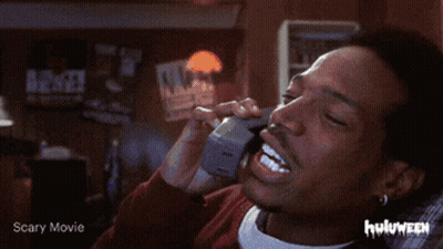Man Talking On Cell Phone Saying What You Doin Son GIF