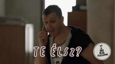 Man Talking On Cell Phone Te Elsz GIF
