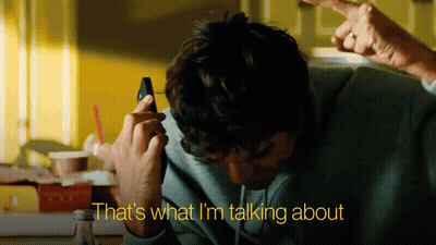 Man Talking On Cell Phone That's What I'm Talking About GIF