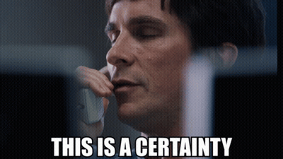 Man Talking On Cell Phone This Is A Certainty GIF