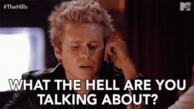Man Talking On Cell Phone What The Hell GIF