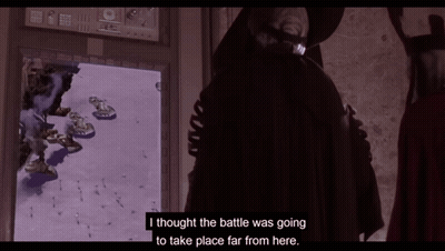 Man Talking On Phone I Thought The Battle Was Going To Take Place Far From Here GIF