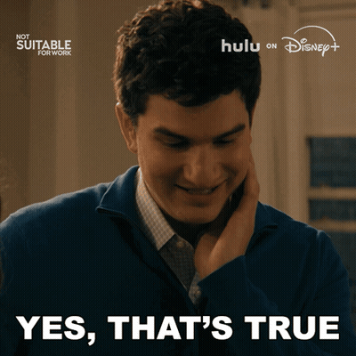 Man Talking On Phone Yes That's True GIF