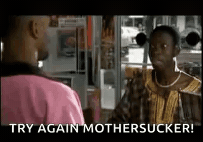 Man Talking To Another In Store GIF