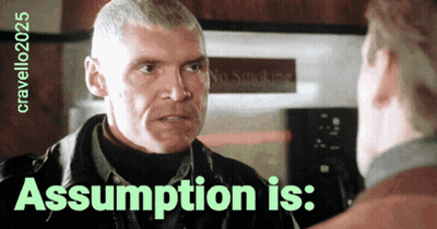 Man Talking To Another Man Assumption GIF