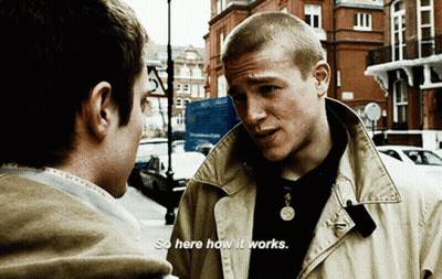 Man Talking To Another Man Saying So Here How It Works GIF