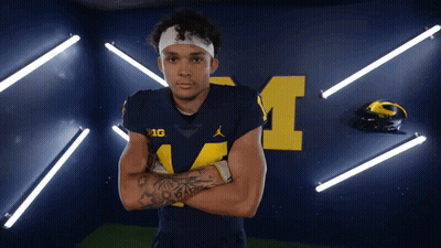 Man Talking To Another Man Saying What Zac Taylor As Coach Does To A Man GIF