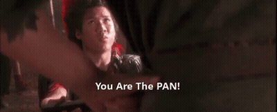 Man Talking To Another Man Saying You Are The Pan GIF