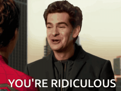 Man Talking To Another Man You're Ridiculous GIF