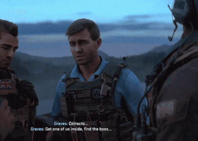 Man Talking To Graves GIF