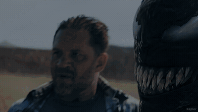 Man Talking To Monster Kepler GIF