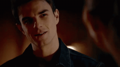 Man Talking To Woman In Dark Room GIF