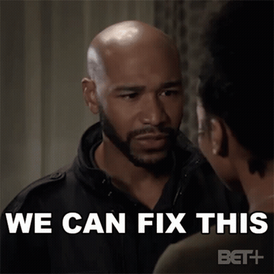 Man Talking To Woman We Can Fix This GIF