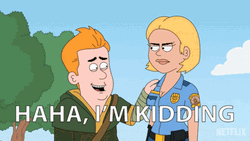 Man Teasing Officer He Was Just Kidding GIF