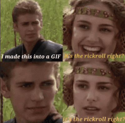 Man Telling Woman I Made This Into GIF
