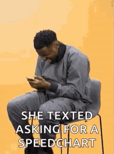 Man Texting On Phone GIF