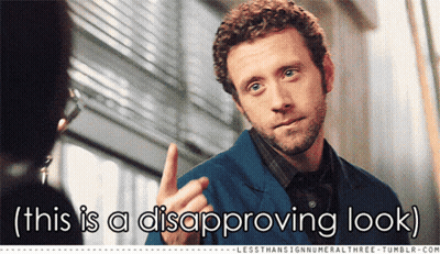 Man This Is A Disappointing Look GIF