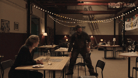 Man Throwing The Chair GIF