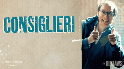 Man Thumbs Up Beside Consiglieri Sign GIF