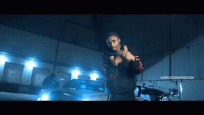 Man Thumbs Up In Front Of Worldstarhiphop Banner GIF