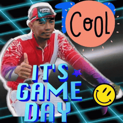Man Thumbs Up It's Game Day GIF