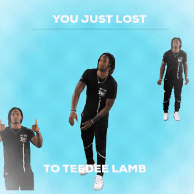 Man Thumbs Up Saying You Just Lost To Teedee Lamb GIF