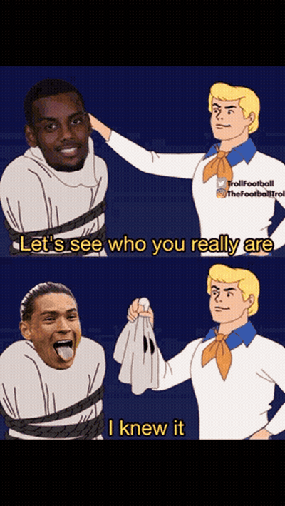 Man Tied Up Another Man Saying Let's See Who You Really Are I Knew It GIF