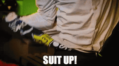 Man Torso With Suit Up GIF