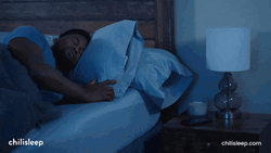 Man Toss And Turn Cant Sleep GIF