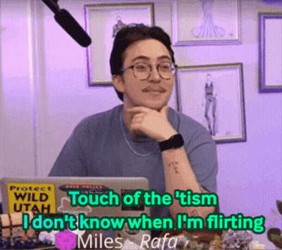 Man Touch Of The Tism I Don't Know GIF