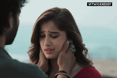 Man Touching Woman's Face #7Wickreddy GIF