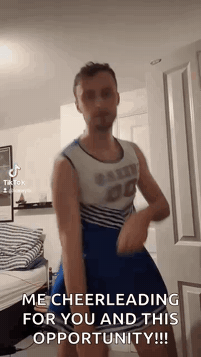 Man Touching Woman's Face With Akash Vaani Sticker GIF
