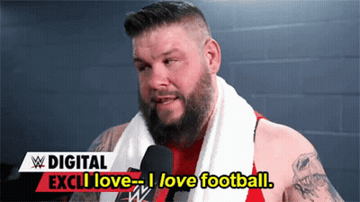 Man Towel Mic Digital Excl Love I Love Football GIF