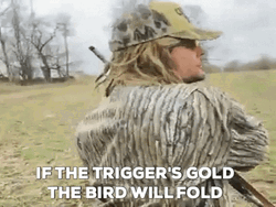 Man Trigger Folded Bird Will Fold GIF