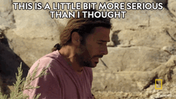 Man Trying To Get Away From Quicksand GIF