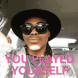Man Unbelievable You Played Yourself GIF