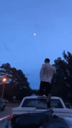 Man Under The Car Firecracker GIF