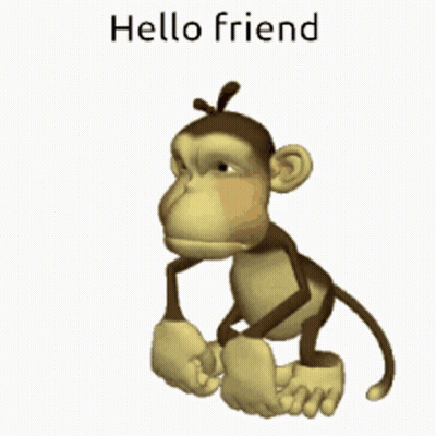Man Vs Fist Me Vs My Friend GIF