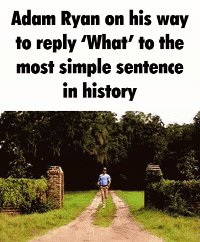 Man Walking Dirt Road Adam Ryan GIF