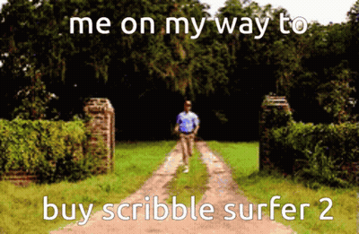 Man Walking Down Dirt Road GIF