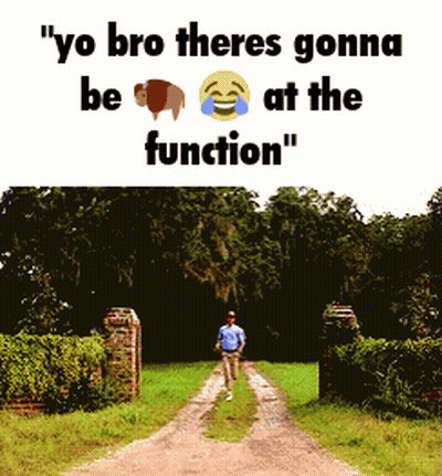 Man Walking Down Dirt Road Yo Bro There Gonna Be At The Function GIF