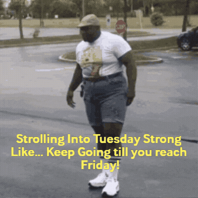Man Walking Down Street GIF