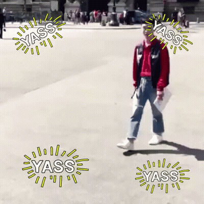 Man Walking Down Street Yass GIF