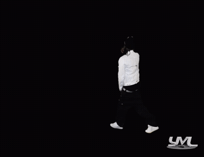 Man Walking In Front Of Bus Saying YM GIF
