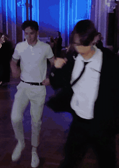 Man Walking Stairs Houston Ermmmm We Have Roblem GIF