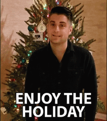 Man Want A Happy Holiday GIF