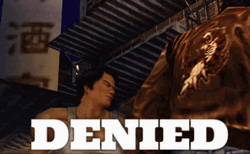 Man Want To Go But He Was Denied GIF
