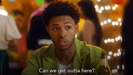 Man Wants To Head Out The Party GIF